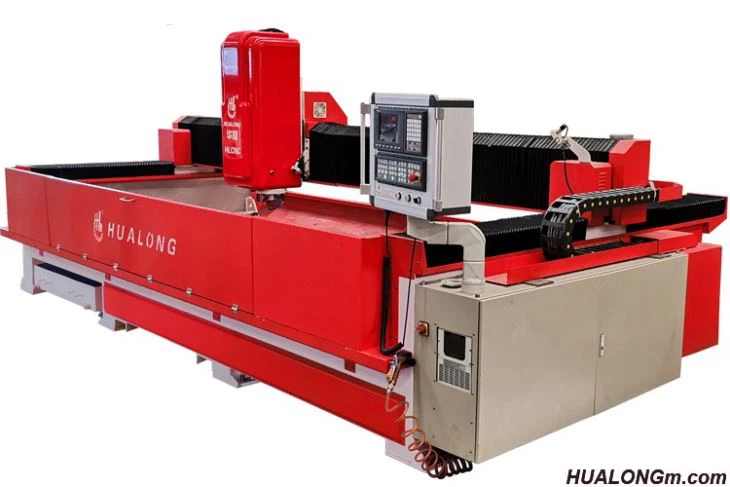 Oblique view of 3 axis Stone Machining Center