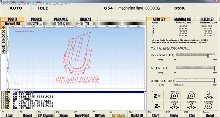 cnc waterjet cutting machine